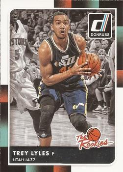 #13 Trey Lyles - Utah Jazz - 2015-16 Donruss - The Rookies Basketball