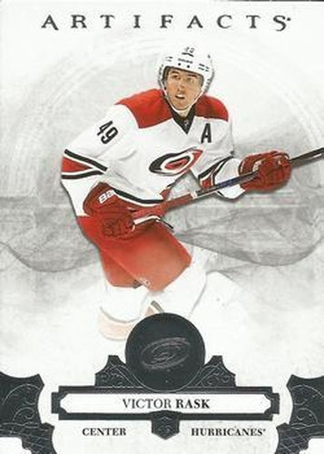 #13 Victor Rask - Carolina Hurricanes - 2017-18 Upper Deck Artifacts Hockey