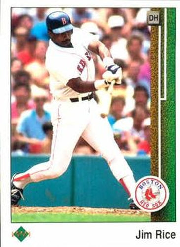 #413 Jim Rice - Boston Red Sox - 1989 Upper Deck Baseball
