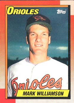 #13 Mark Williamson - Baltimore Orioles - 1990 O-Pee-Chee Baseball