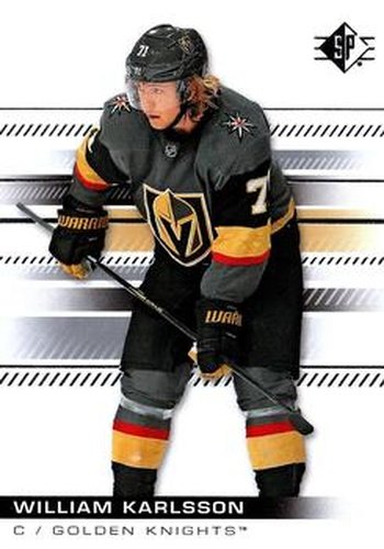 #13 William Karlsson - Vegas Golden Knights - 2019-20 SP Hockey