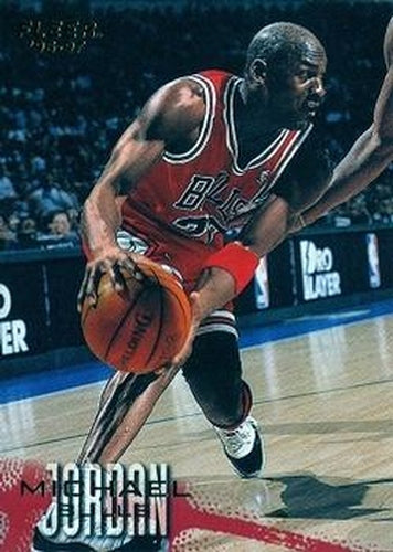 #13 Michael Jordan - Chicago Bulls - 1996-97 Fleer Basketball