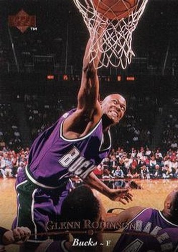 #13 Glenn Robinson - Milwaukee Bucks - 1995-96 Upper Deck Basketball