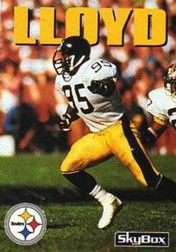 #13 Greg Lloyd - Pittsburgh Steelers - 1992 SkyBox Impact Football