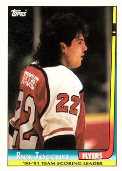 #13 Rick Tocchet - Philadelphia Flyers - 1991-92 Topps Hockey - Team Scoring Leaders