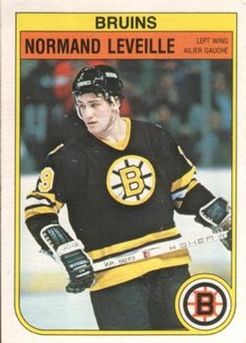 #13 Normand Leveille - Boston Bruins - 1982-83 O-Pee-Chee Hockey