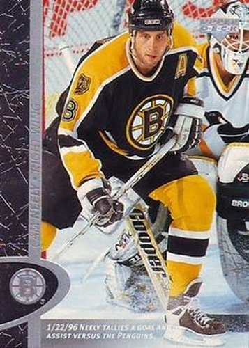 #13 Cam Neely - Boston Bruins - 1996-97 Upper Deck Hockey