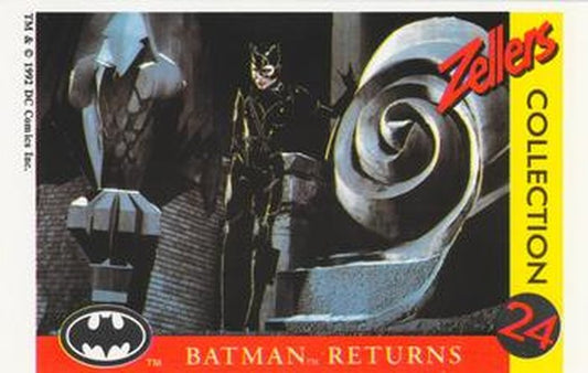 #13 Catwoman on the rooftops! - 1992 Zellers Batman Returns