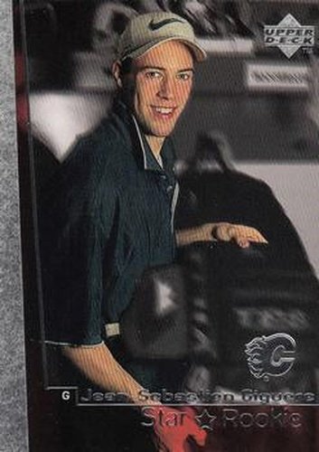 #13 Jean-Sebastien Giguere - Calgary Flames - 1998-99 Upper Deck Hockey