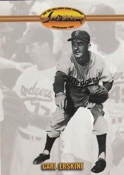 #13 Carl Erskine - Brooklyn Dodgers - 1993 Ted Williams Baseball