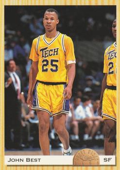 #13 John Best - Tennessee Tech Golden Eagles / New Jersey Nets - 1993 Classic Draft Picks Basketball