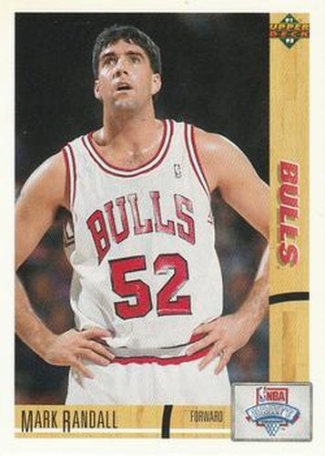 #13 Mark Randall - Chicago Bulls - 1991-92 Upper Deck Basketball