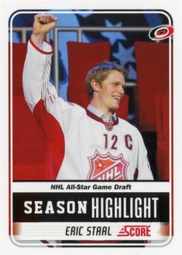 #13 Eric Staal - Carolina Hurricanes - 2011-12 Score Hockey
