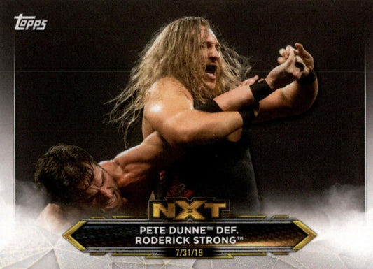 #13 Pete Dunne / Roderick Strong - 2020 Topps WWE NXT Wrestling