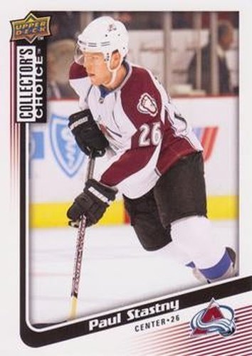 #13 Paul Stastny - Colorado Avalanche - 2009-10 Collector's Choice Hockey