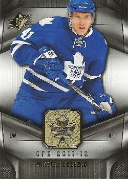 #13 Nikolai Kulemin - Toronto Maple Leafs - 2011-12 SPx Hockey