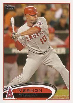 #13 Vernon Wells - Los Angeles Angels - 2012 Topps Baseball