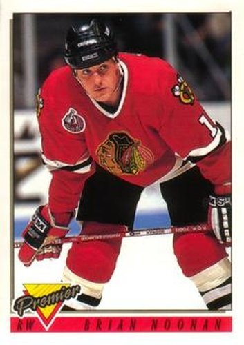 #13 Brian Noonan - Chicago Blackhawks - 1993-94 O-Pee-Chee Premier Hockey