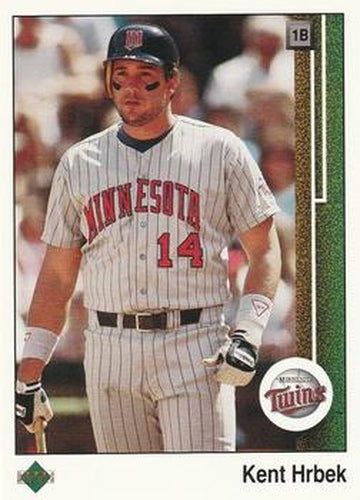 #213 Kent Hrbek - Minnesota Twins - 1989 Upper Deck Baseball