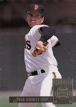 #13 John Burkett - San Francisco Giants - 1994 Donruss Baseball - Special Edition