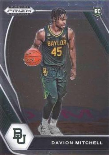 #13b Davion Mitchell - Baylor Bears - 2021 Panini Prizm Collegiate Draft Picks Basketball
