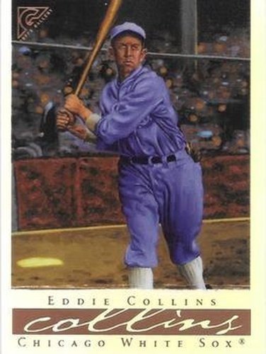 #13b Eddie Collins - Chicago White Sox - 2003 Topps Gallery Hall of Fame - Artist's Proofs Baseball