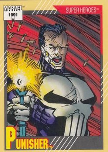#14 Punisher - 1991 Impel Marvel Universe Series II