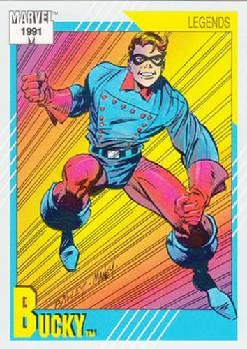 #140 Bucky - 1991 Impel Marvel Universe Series II