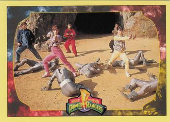 #140 Good Work - 1994 Collect-A-Card Power Rangers
