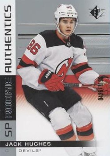#140 Jack Hughes - New Jersey Devils - 2019-20 SP Hockey