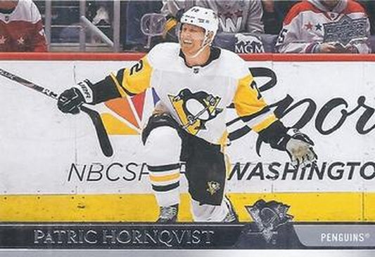 #140 Patric Hornqvist - Pittsburgh Penguins - 2020-21 Upper Deck Hockey