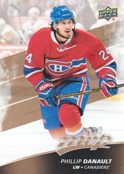 #140 Phillip Danault - Montreal Canadiens - 2017-18 Upper Deck MVP Hockey