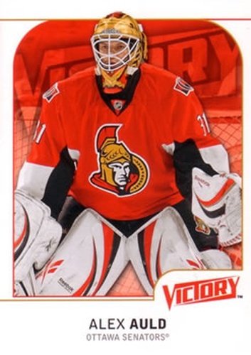 #140 Alex Auld - Ottawa Senators - 2009-10 Upper Deck Victory Hockey