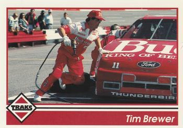 #140 Tim Brewer - Junior Johnson & Associates - 1992 Traks Racing