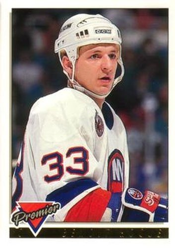 #140 Benoit Hogue - New York Islanders - 1993-94 O-Pee-Chee Premier Hockey - Gold