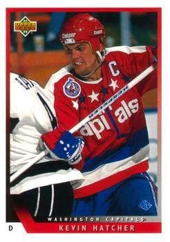 #140 Kevin Hatcher - Washington Capitals - 1993-94 Upper Deck Hockey