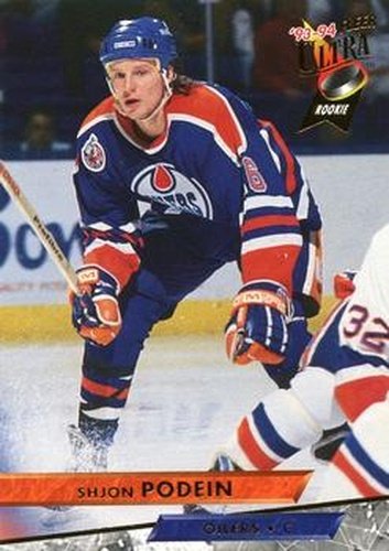 #140 Shjon Podein - Edmonton Oilers - 1993-94 Ultra Hockey