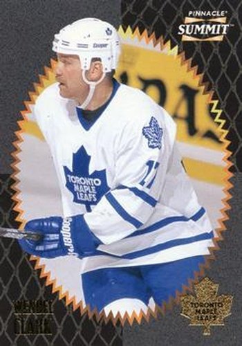 #140 Wendel Clark - Toronto Maple Leafs - 1996-97 Summit Hockey