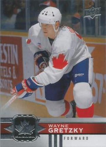 #140 Wayne Gretzky - Canada - 2017-18 Upper Deck Canadian Tire Team Canada Hockey