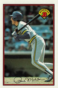 #140 Paul Molitor - Milwaukee Brewers - 1989 Bowman Baseball