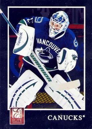 #140 Cory Schneider - Vancouver Canucks - 2011-12 Panini Elite Hockey