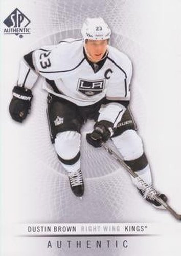 #140 Dustin Brown - Los Angeles Kings - 2012-13 SP Authentic Hockey