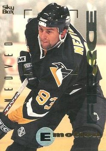#140 Petr Nedved - Pittsburgh Penguins - 1995-96 SkyBox E-Motion Hockey
