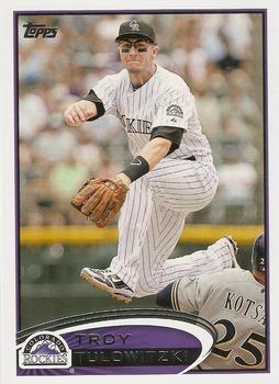 #140 Troy Tulowitzki - Colorado Rockies - 2012 Topps Baseball