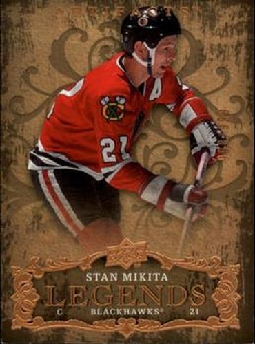 #140 Stan Mikita - Chicago Blackhawks - 2008-09 Upper Deck Artifacts Hockey