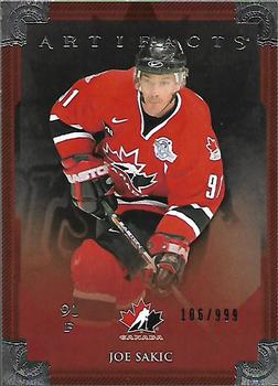 #140 Joe Sakic - Canada - 2013-14 Upper Deck Artifacts Hockey