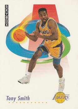 #140 Tony Smith - Los Angeles Lakers - 1991-92 SkyBox Basketball