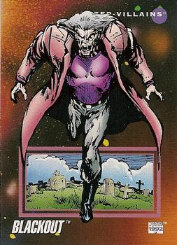 #140 Blackout - 1992 Impel Marvel Universe