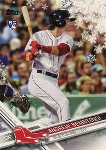 #HMW140 Andrew Benintendi - Boston Red Sox - 2017 Topps Holiday Baseball