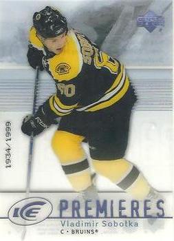 #140 Vladimir Sobotka - Boston Bruins - 2007-08 Upper Deck Ice Hockey